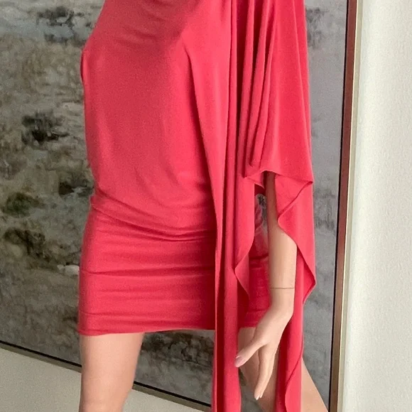 ABI FERRIN Signature 5-Way DRESS Coral XXS - Picture 11 of 15